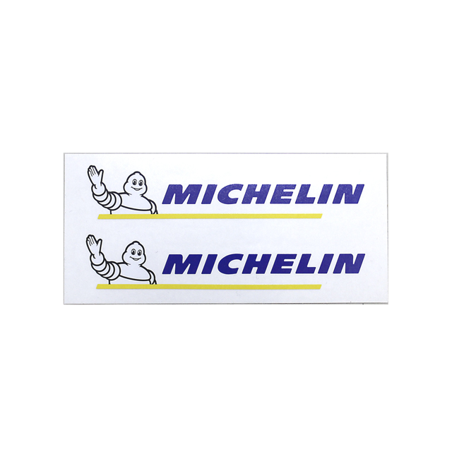 MICHELIN ミシュラン ロゴ ステッカー (透明/小)画像