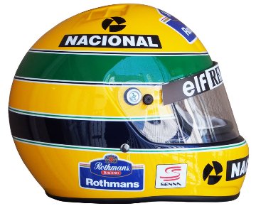 1/1スケール レプリカ ヘルメット アイルトン・セナ 1994年 F1ラストイヤー ウィリアムズ・ルノー画像