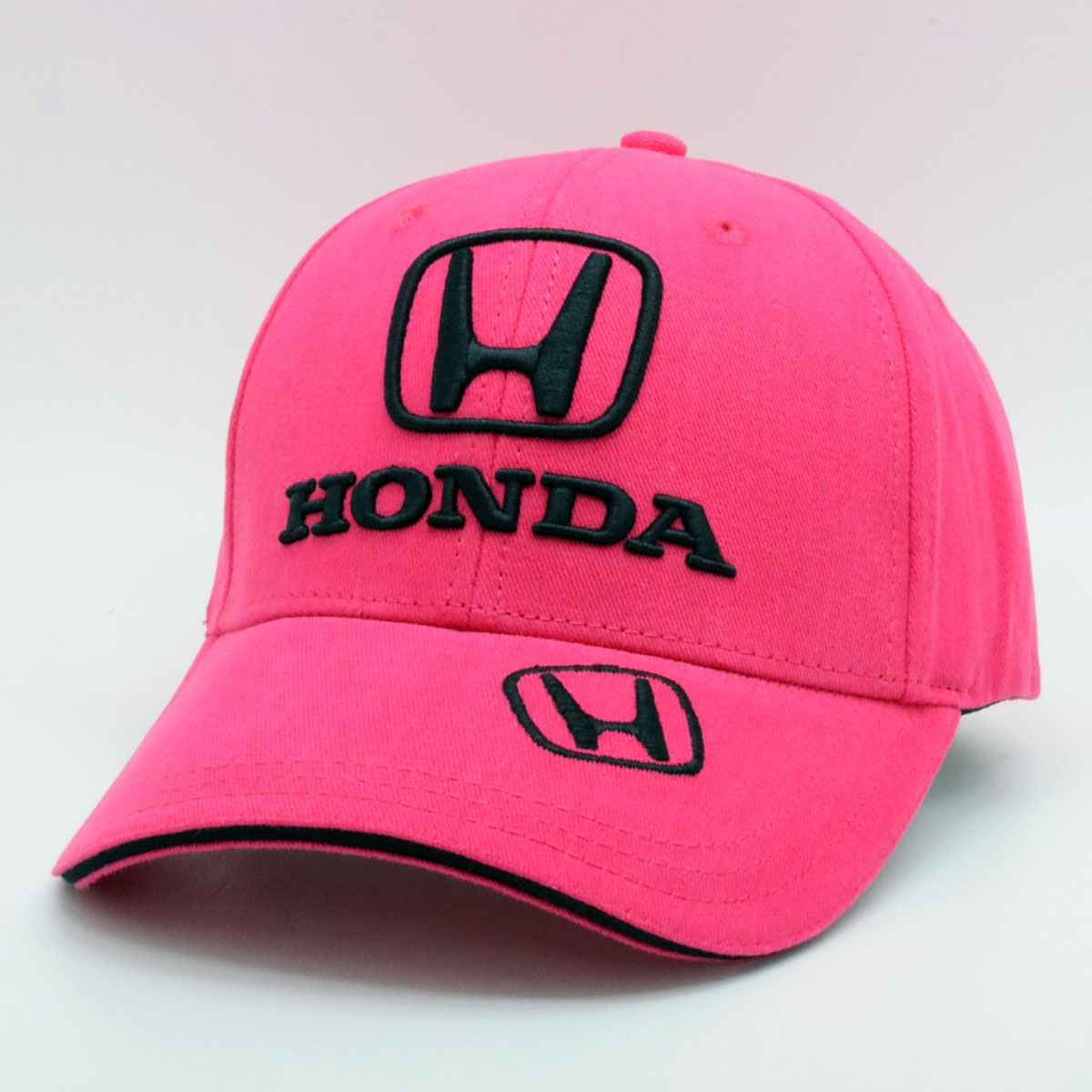 US限定 HONDA ホンダ クラシック ロゴ ベースボール キャップ ピンク画像