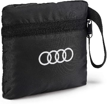 Audi オフィシャル 折りたたみ式 バックパック（ブラック）画像