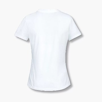 【レディース】 スクーデリア アルファタウリ ホンダ チーム ロゴ Tシャツ ホワイト画像