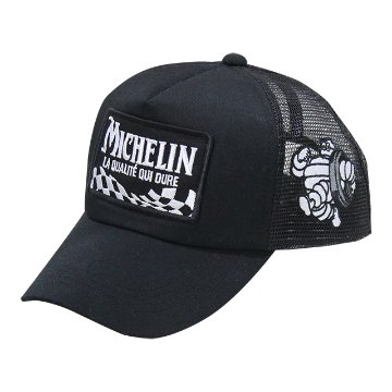 ミシュラン Michelin メッシュ ベースボール キャップ ブラック画像