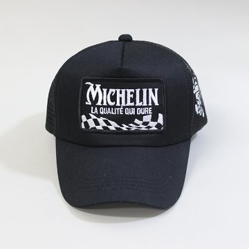 ミシュラン Michelin メッシュ ベースボール キャップ ブラック画像