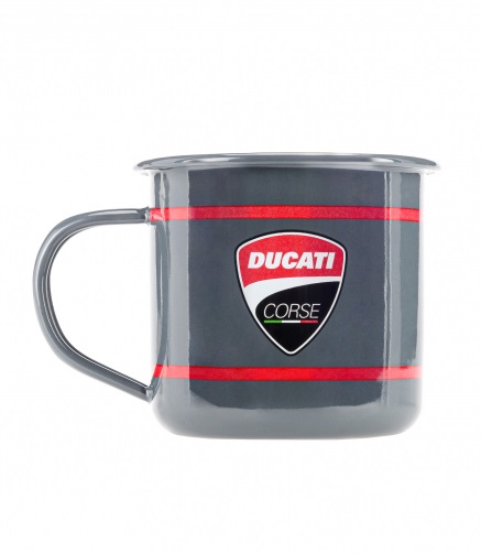 ドゥカティ DUCATI CORSE Racing オフィシャル ホーロー マグカップ画像