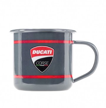 ドゥカティ DUCATI CORSE Racing オフィシャル ホーロー マグカップ画像