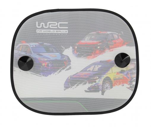 WRC オフィシャル 車用 日よけ サイド サンシェード　2枚セット画像