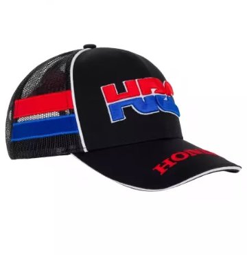 HRC チーム BIG ロゴ ベースボール キャップ / ブラック画像