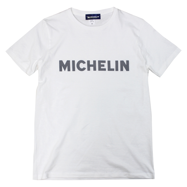 ミシュラン オフィシャル ロゴ Tシャツ / ホワイト画像