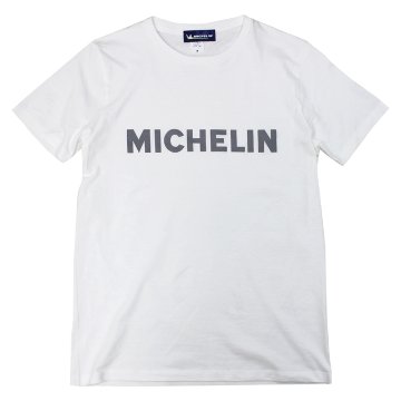 ミシュラン オフィシャル ロゴ Tシャツ / ホワイト画像