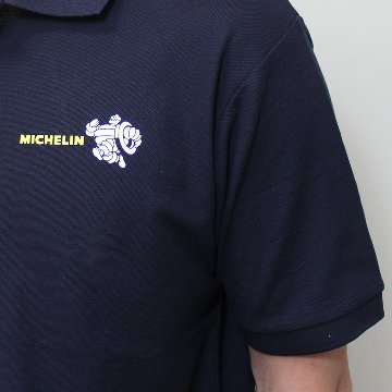 ミシュラン オフィシャル ビバンダム BIB ポロシャツ / ネイビー画像
