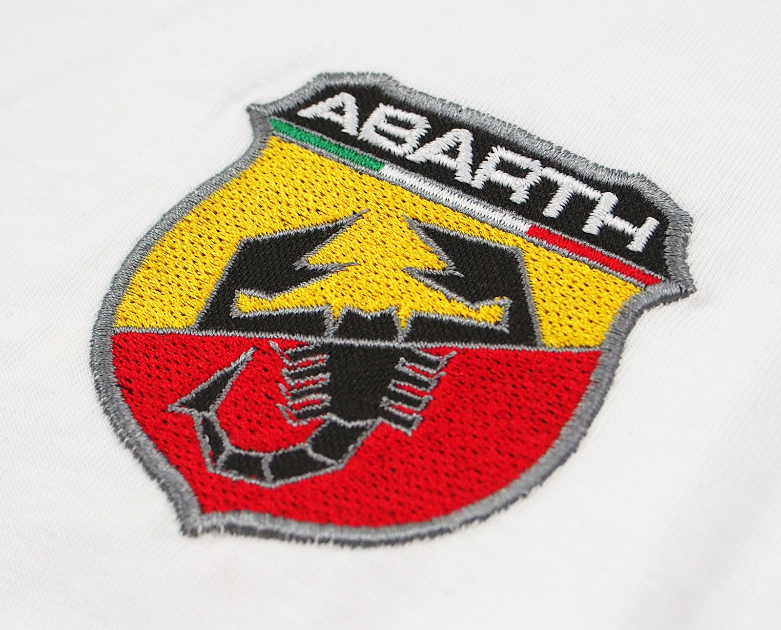 アバルト Abarth MC Tシャツ / ホワイト画像
