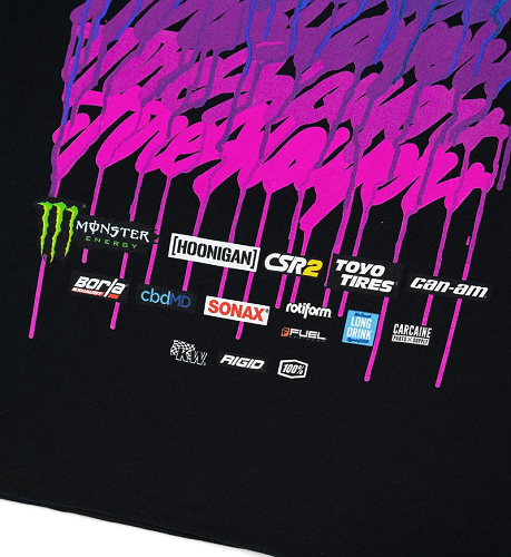 フーニガン ケン・ブロック オフィシャルチームギア x It’s A Living Tシャツ画像
