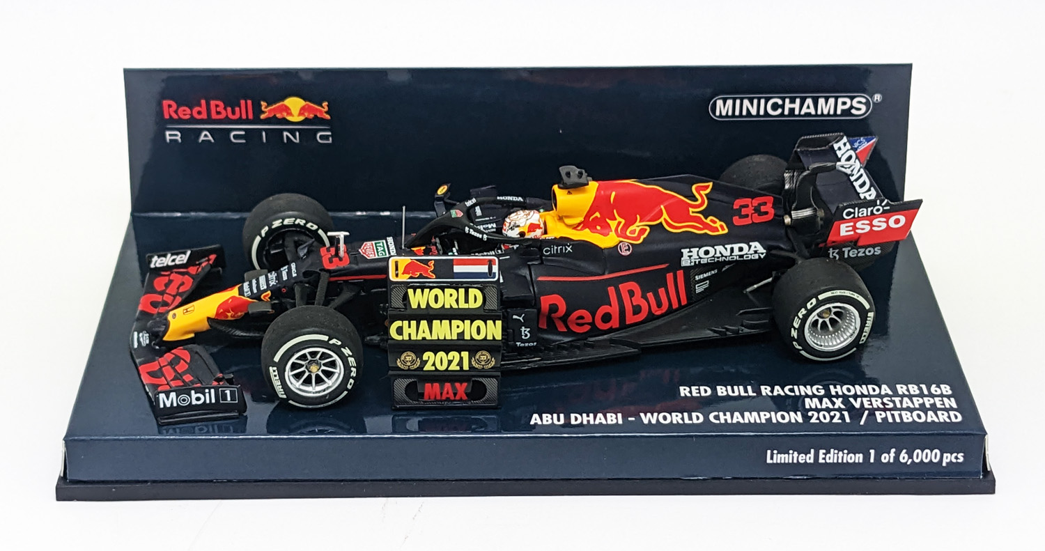 ミニチャンプス 1/43 RBR RB16B マックス フェルスタッペン 2021年 