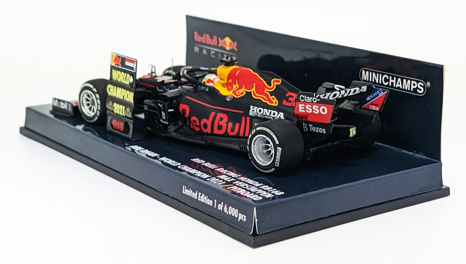 ミニチャンプス 1/43 RBR RB16B マックス フェルスタッペン 2021年 