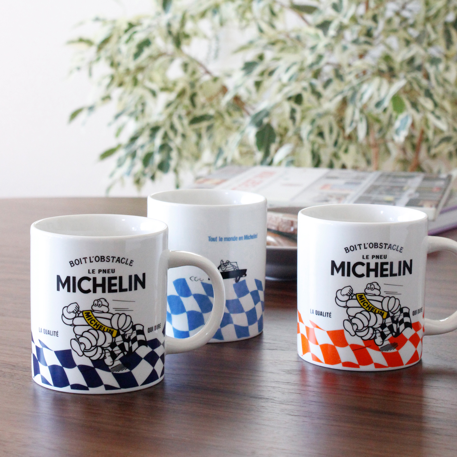 ミシュラン Michelin ドライブ マグカップ / ブルー画像