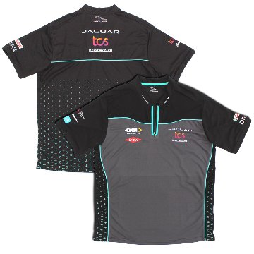 2022 フォーミュラE ジャガー TCS レーシング チーム テクニカル ポロシャツ画像