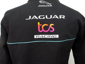 2022 フォーミュラE ジャガー TCS レーシング チーム パドック クォーター ジップスウェット画像