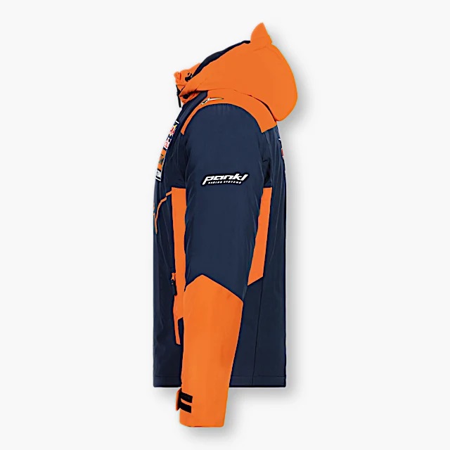 2022～2023継続モデル KTM レッドブル レーシング チームライン ウィンター ジャケット オレンジ / ネイビー画像