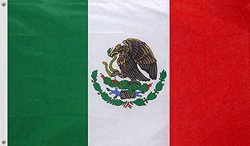 応援用フラッグ メキシコ国旗 90cm×150cm画像