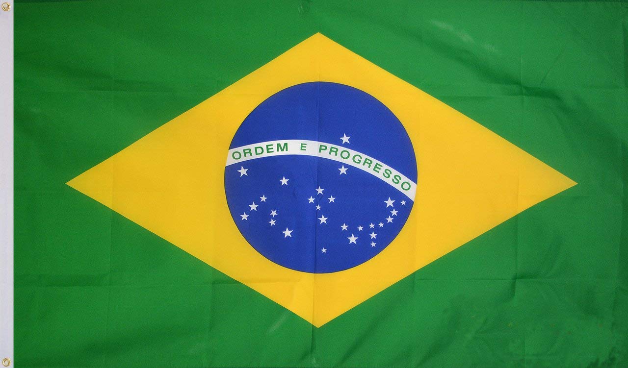 応援用フラッグ ブラジル国旗 90cm×150cm画像
