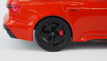 ミニチャンプス 1/18 Audi アウディ RS 6 アバント 2019年 / メタリックオレンジ画像