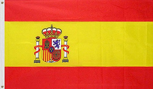 応援用フラッグ スペイン国旗 90cm×150cm画像