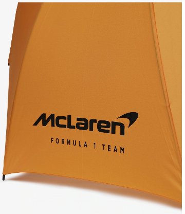 マクラーレン F1 チーム ゴルフアンブレラ パパイヤオレンジ画像