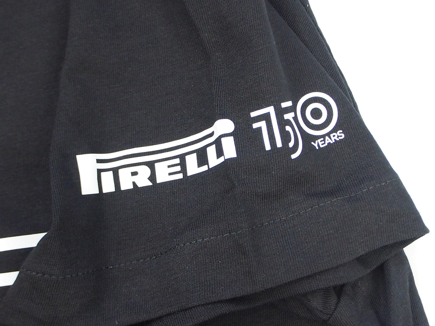 ピレリ Pirelli 150周年記念 Tシャツ / ブラック画像