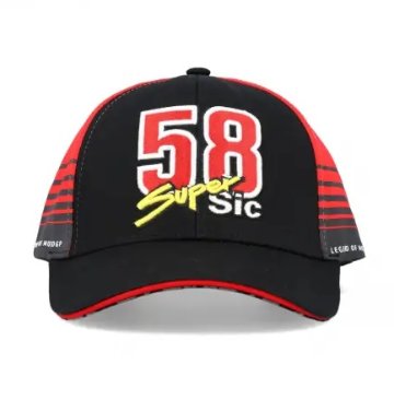 マルコ シモンチェリ #58 Super Sic Legend of MotoGP ベースボール キャップ画像