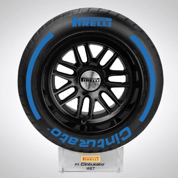 ピレリ Pirelli 150周年記念 1/2スケール 2022年仕様 ディスプレイ用 タイヤ / ブルー画像