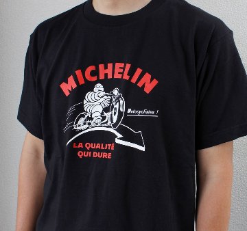 ミシュラン オフィシャル モーターサイクル Tシャツ / ブラック画像