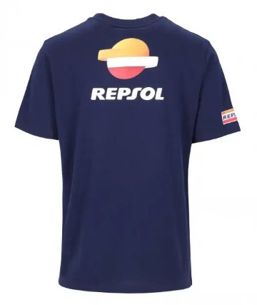 レプソル ホンダ ストライプ Tシャツ / ネイビー画像