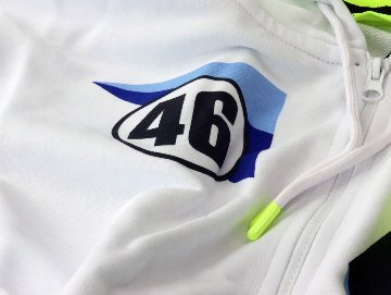 2022 バレンティーノ ロッシ VR46 チーム レプリカ フルジップ フーディー ガルフ 12h レース アブダビ コレクション画像