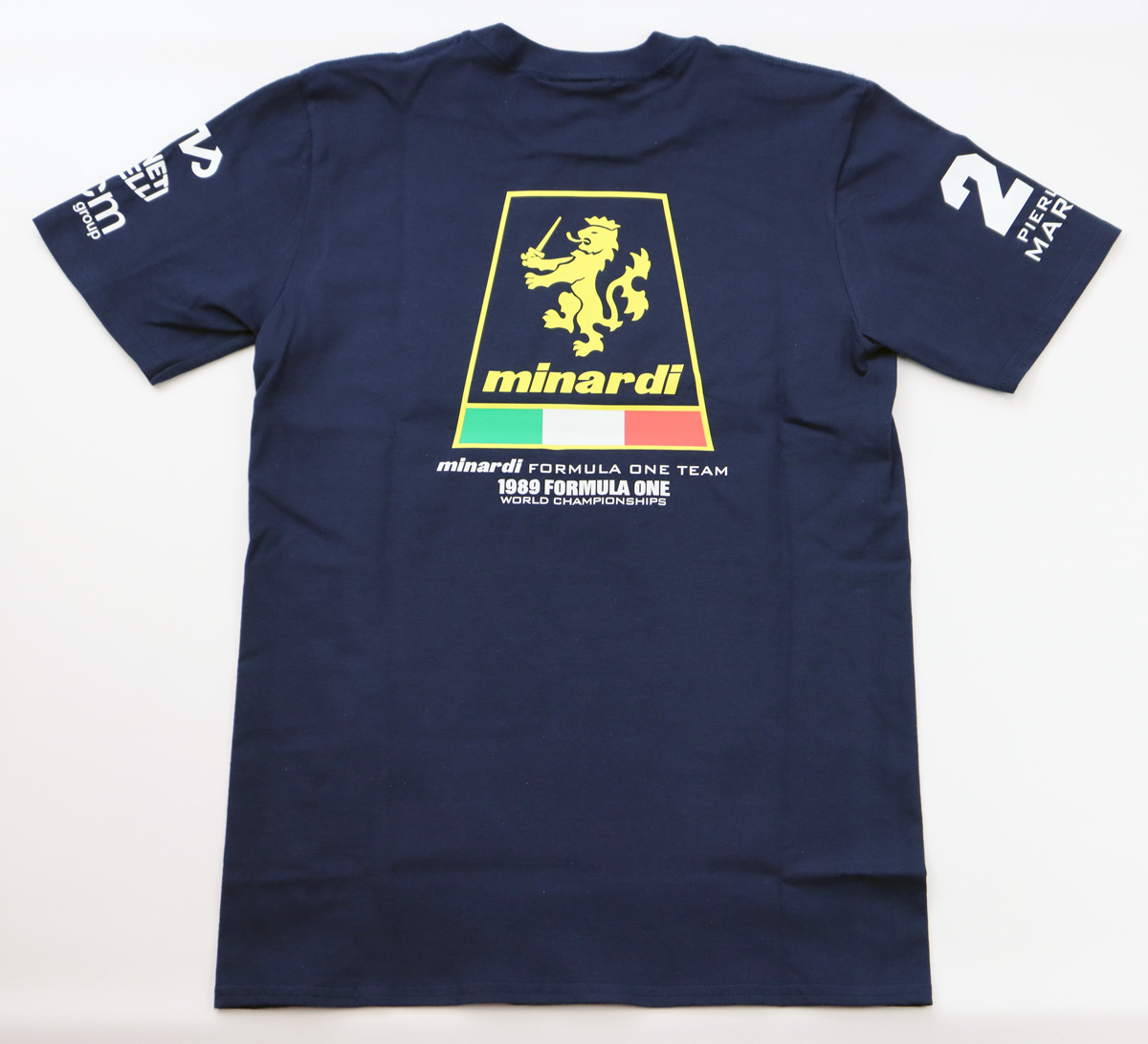 ミナルディ F1 チーム 191 #23 ピエルルイジ マルティニ Tシャツ / ネイビー画像