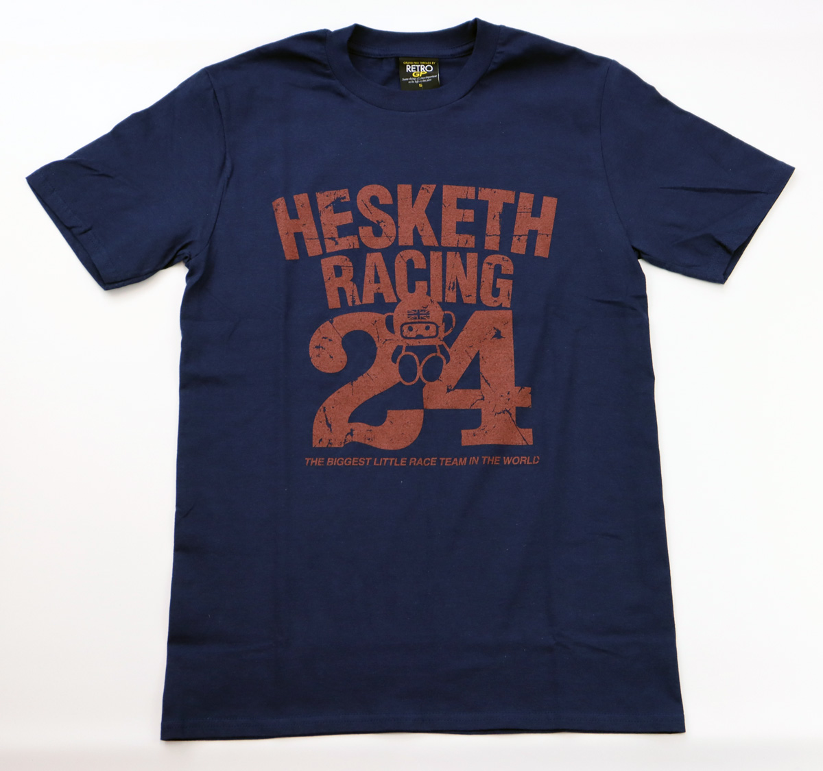 ヘスケス レーシング ヴィンテージ 24 Tシャツ / ネイビー画像