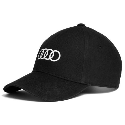 Audi ロゴ BB キャップ ブラック画像