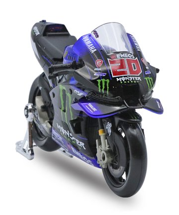 マイスト 1/18 モンスター エナジー ヤマハ MotoGP Yamaha YZR-M1 #20 ファビオ クアルタラロ 2021年 MotoGP ミニチュア バイク画像