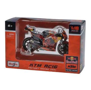 マイスト 1/18 レッドブル KTM ファクトリーレーシング KTM RC16 #88 ミゲール オリベイラ 2021年 MotoGP ミニチュア バイク画像