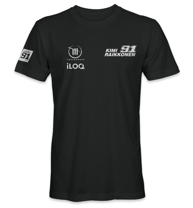 NASCAR キミ ライコネン オフィシャルプロジェクト「91」 TRACK HOUSE Tシャツ画像