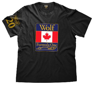 WOLF レーシング クラシック Tシャツ画像