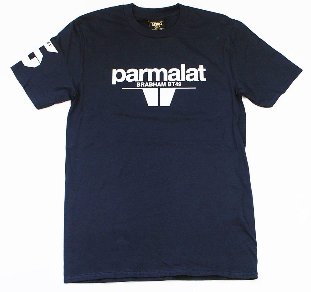 Parmalat Brabham BT49 ネルソン ピケ Tシャツ画像