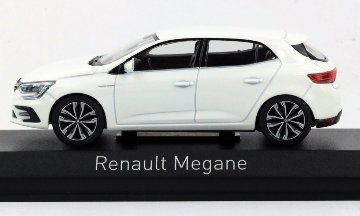 ノレブ 1/43 ルノー メガーヌ 2020 モデルカー / ホワイト画像