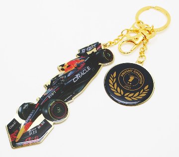 マックス フェルスタッペン 2022年 ワールドチャンピオン記念 F1マシン キーリング / 日本限定 オリジナルコレクション画像
