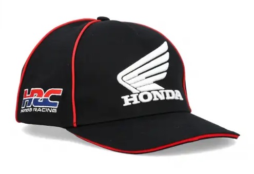HRC ホンダ レーシング チーム 3D ロゴ ベースボール キャップ画像