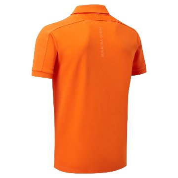 ランボルギーニ メンズ ポロシャツ / オレンジ画像