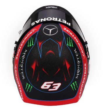 SPORTS MINI LINE 1/2スケール メルセデス AMG ペトロナス F1 チーム ジョージ ラッセル 2022年 ヘルメット画像