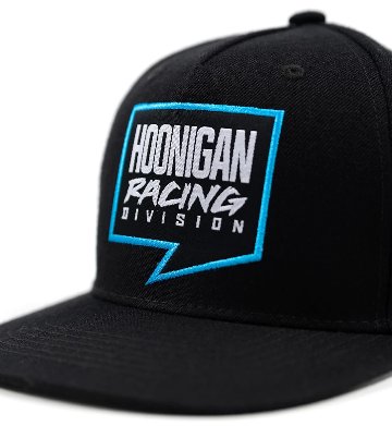 Hoonigan フーニガン レーシング Division ボルト スナップバック フラット キャップ画像