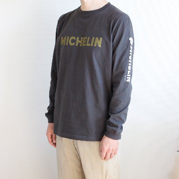 ミシュラン Michelin ロゴ ロングスリーブ Tシャツ / Sumi画像