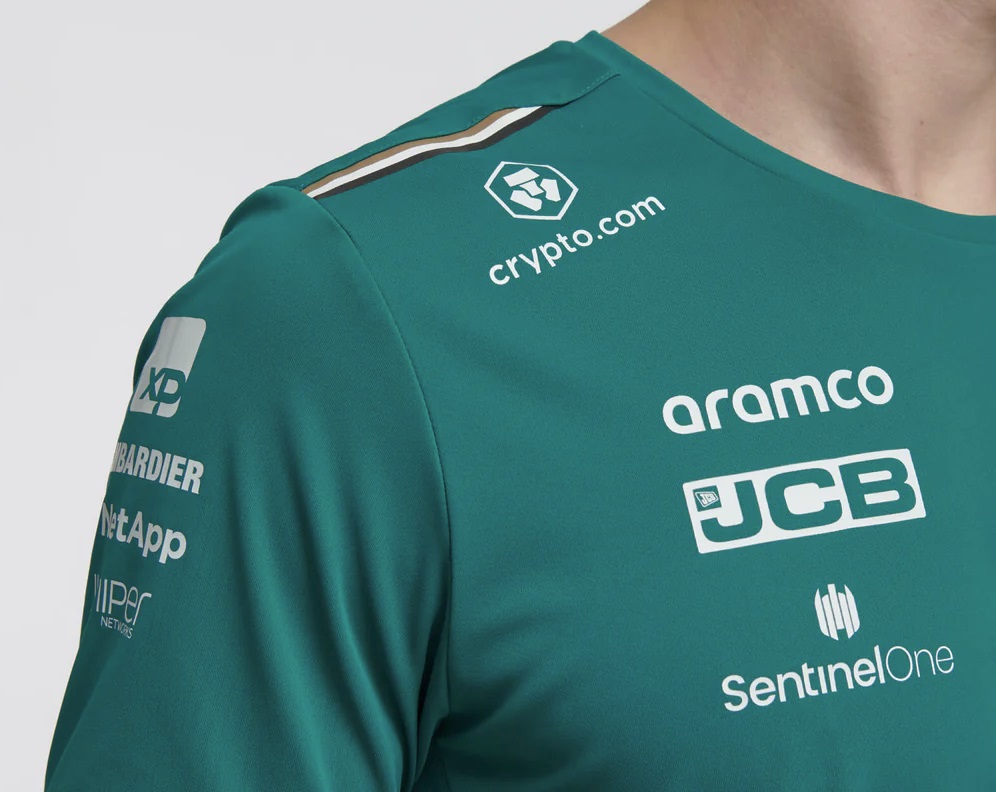2023 アストンマーチン アラムコ コグニザント F1 チーム Tシャツ画像