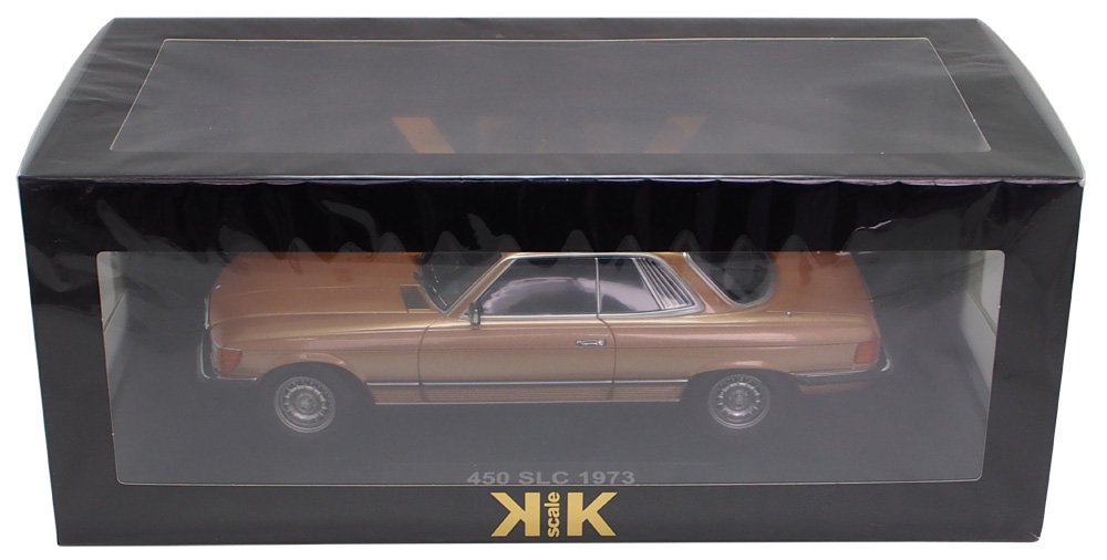 KKスケール 1/18 メルセデス450 SLC 1973 モデルカー / ゴールドメタリック画像